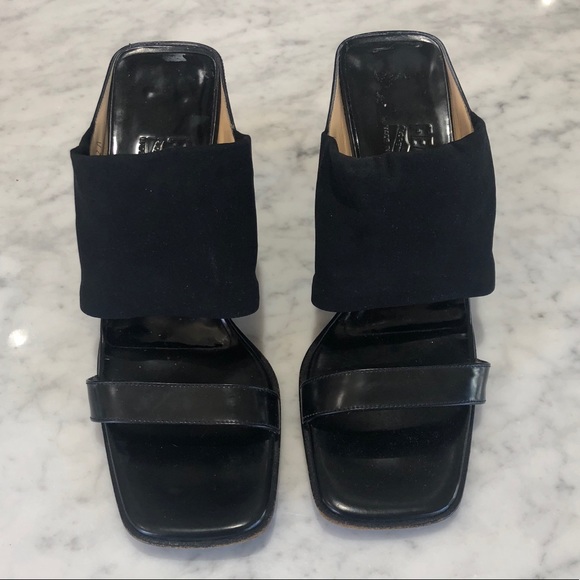 Authentic Ferragamo Block Heel w/ Square Toe - Picture 1 of 7